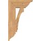 Ekena Millwork Imperial Traditional Smooth Bracket, Western Red Cedar, 5 1/2"W x 18"D x 30"H BKT06X18X30IMP01SWR - alternate 2